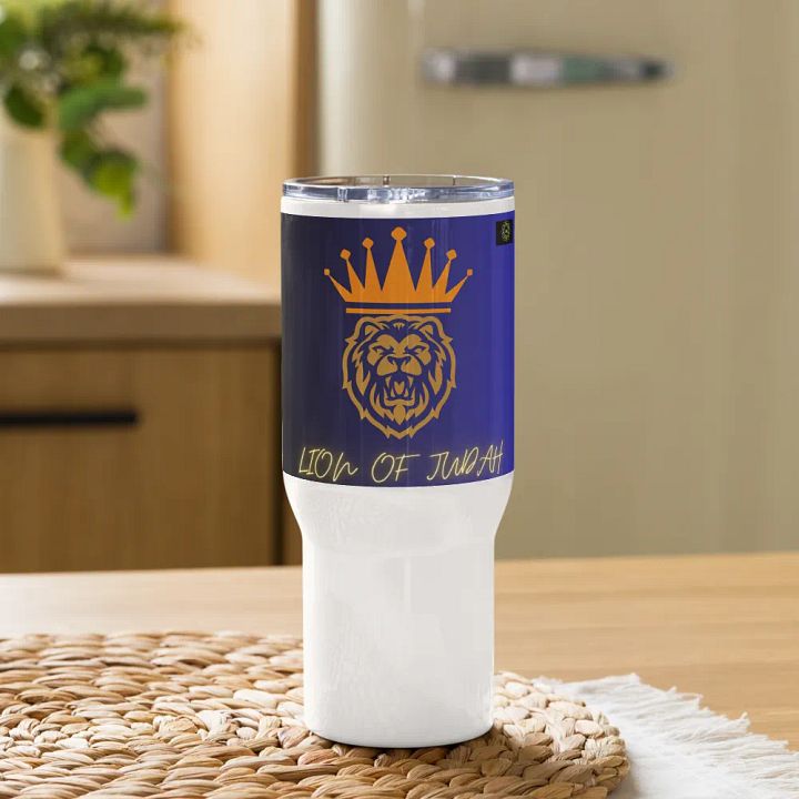 Royal Lion of Judah Travel Mug product image (1)