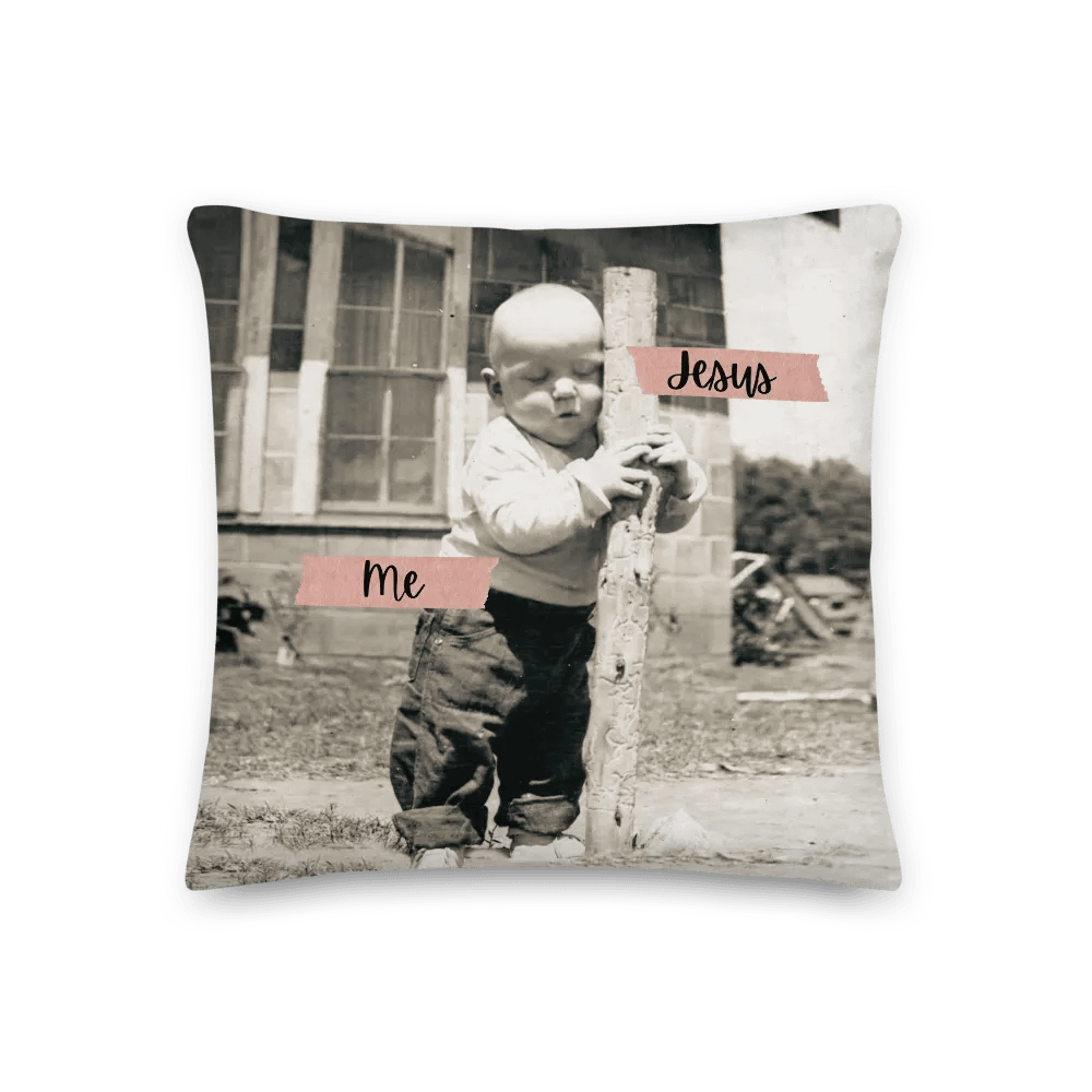 Cling to Christ: Decorative Pillow product image (1)