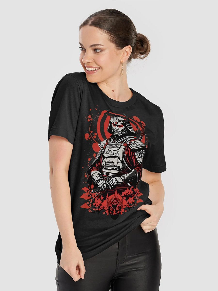 Techwear Samurai Tee: Robot Warrior Graphic T-Shirt product image (9)