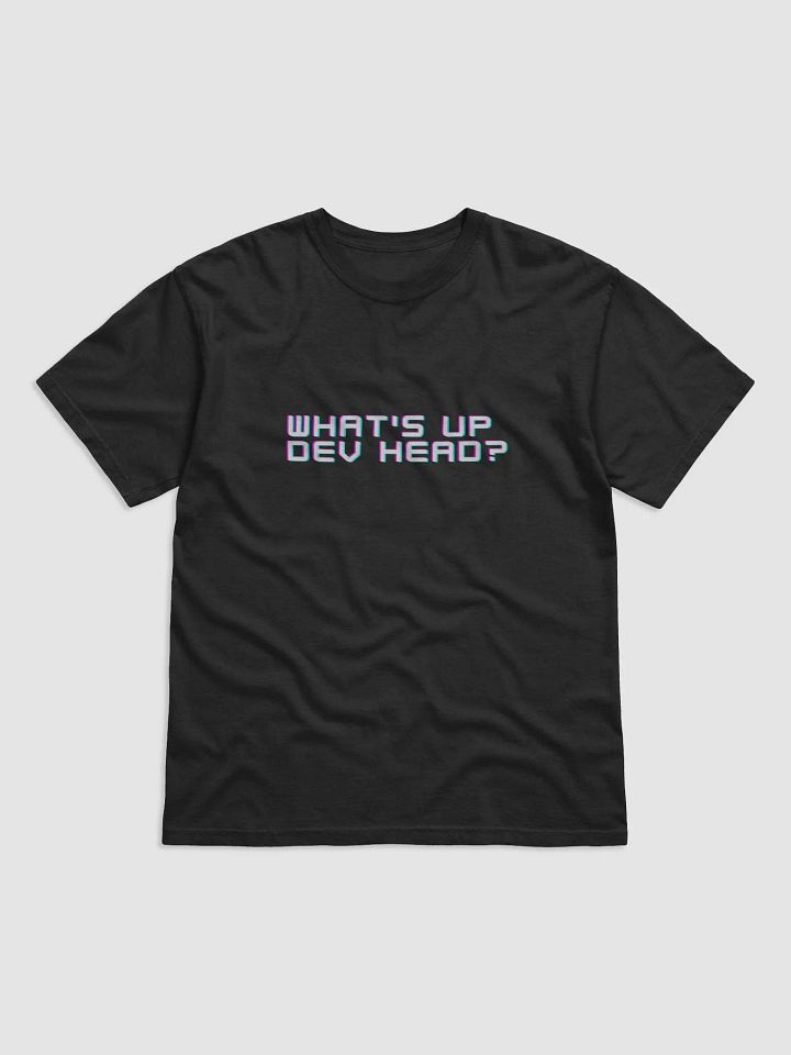 What's Up Dev Head Shirt product image (1)