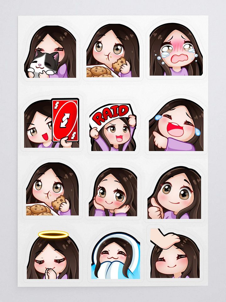 Emote Sticker Set D product image (1)