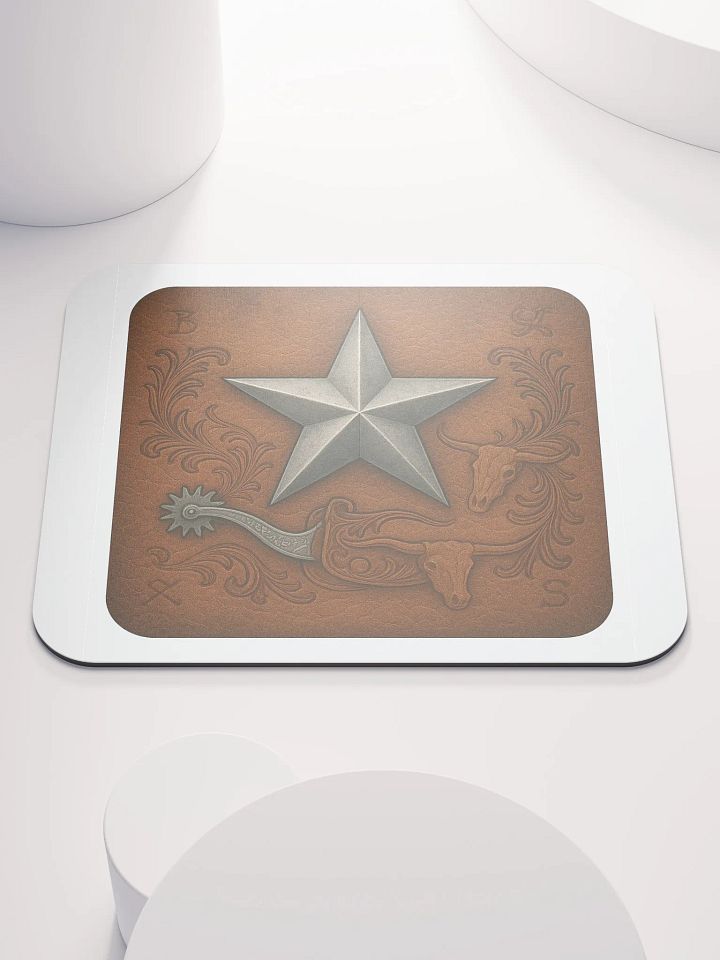 Lone Star Leather Image Mouse Pad product image (1)