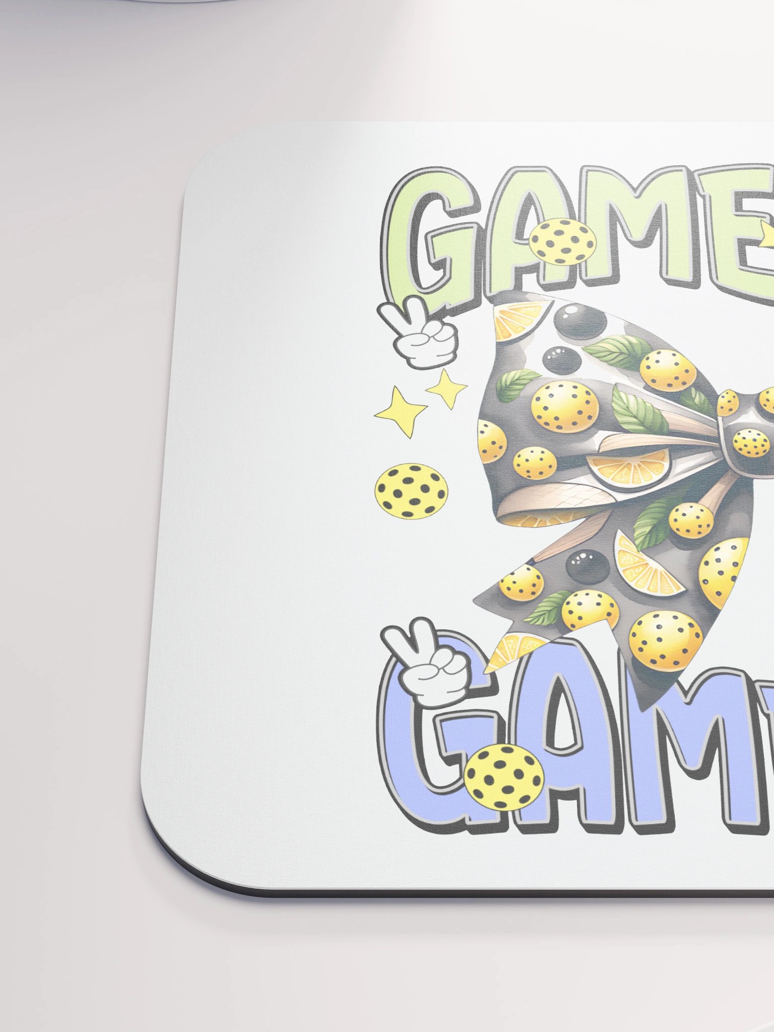 Game Day Bow Pickleball Mouse Pad product image (6)