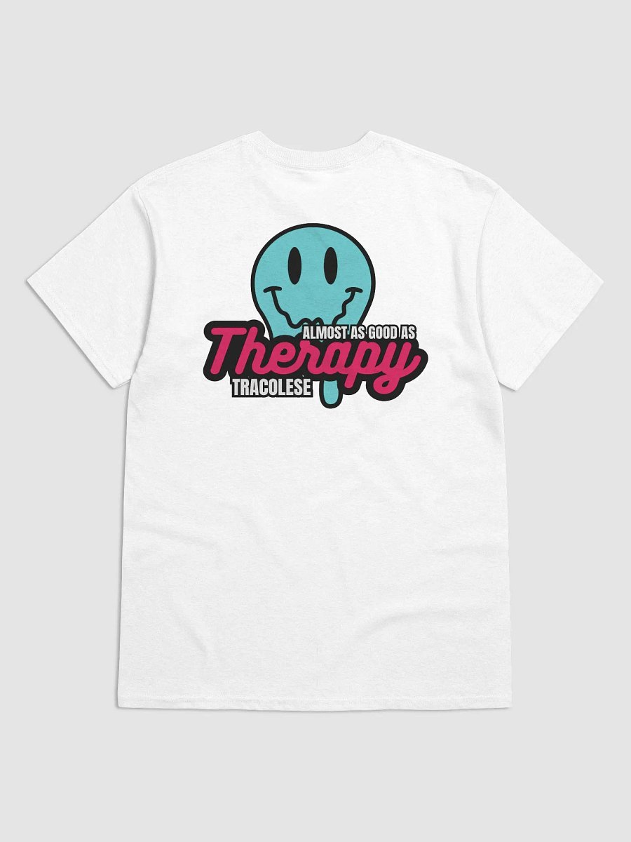 Almost as Good as Therapy - White Tee product image (2)