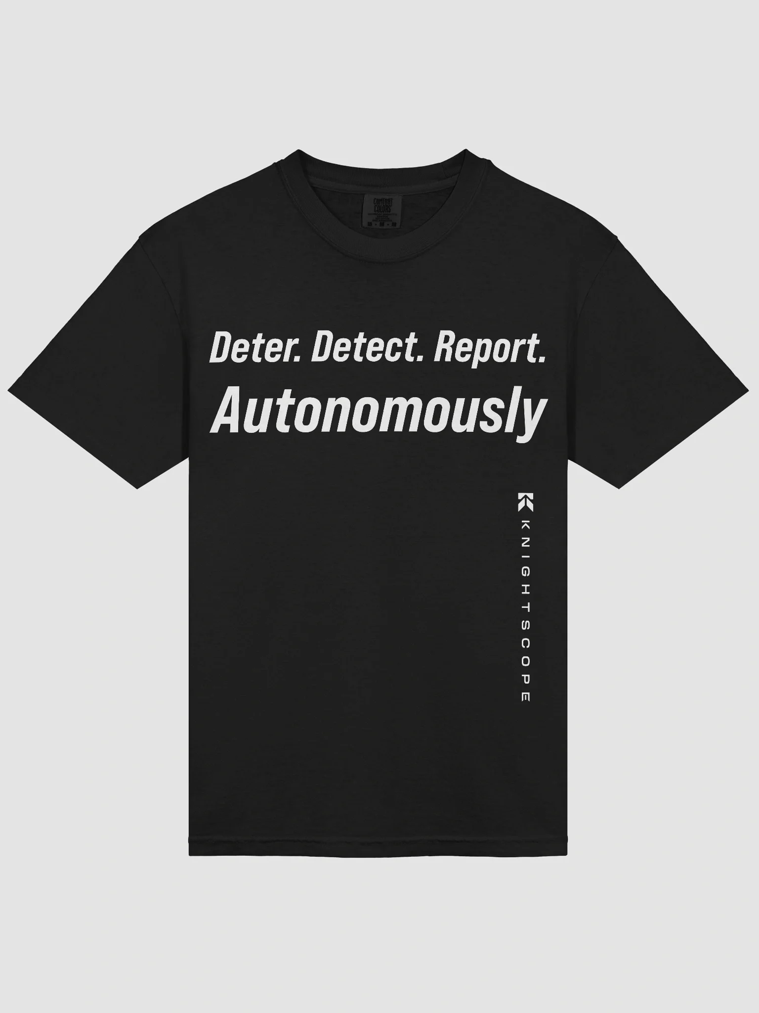 Deter. Detect. Report: T-Shirt product image (5)