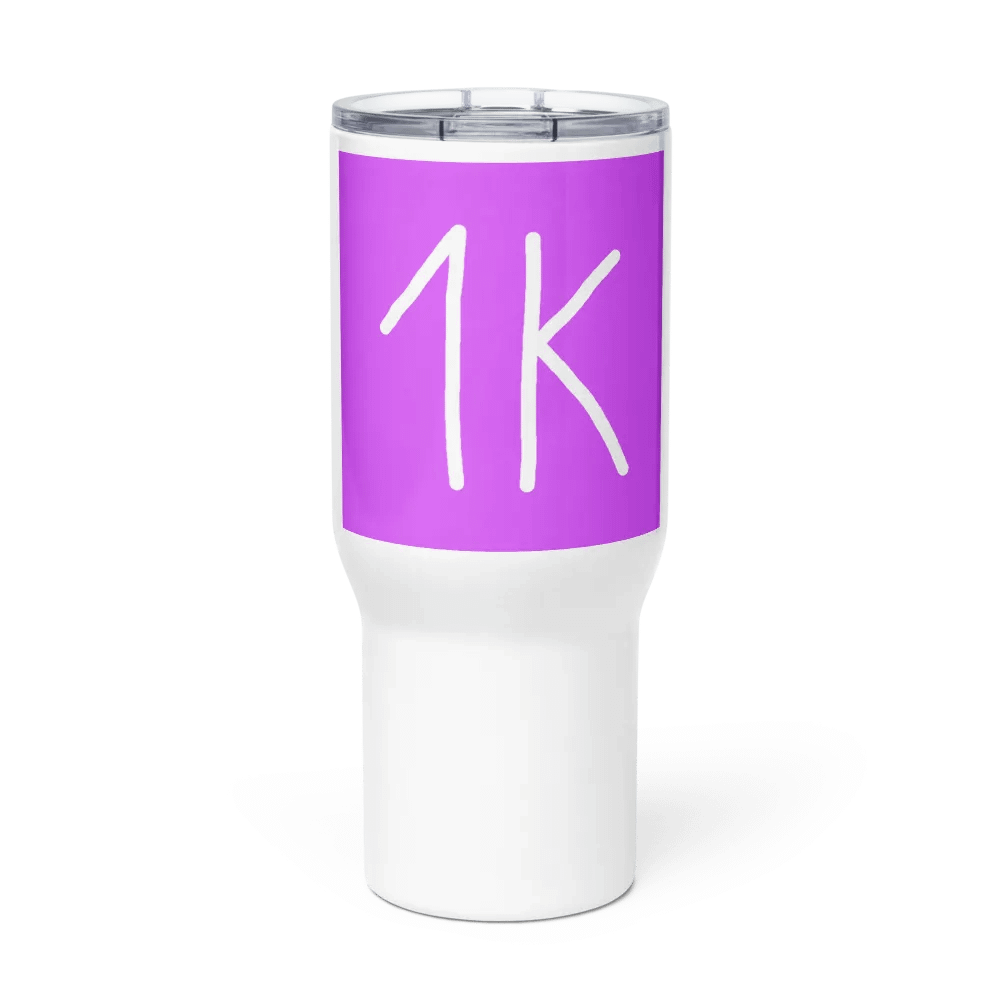1k followers on Instagram Travel Mug Pro product image (3)
