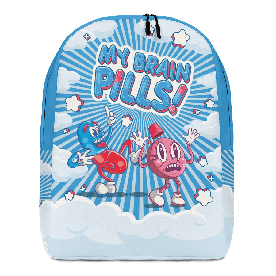 My Brain Pills - Backpack product image (1)