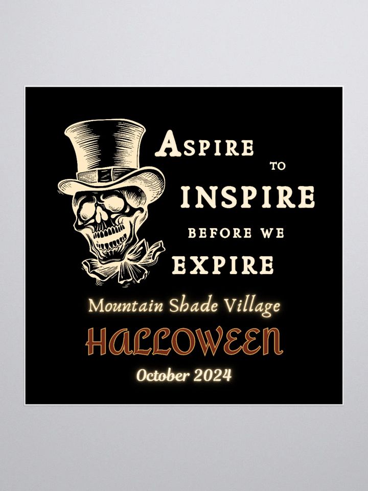 Admirable Aspirations Halloween Sticker product image (1)