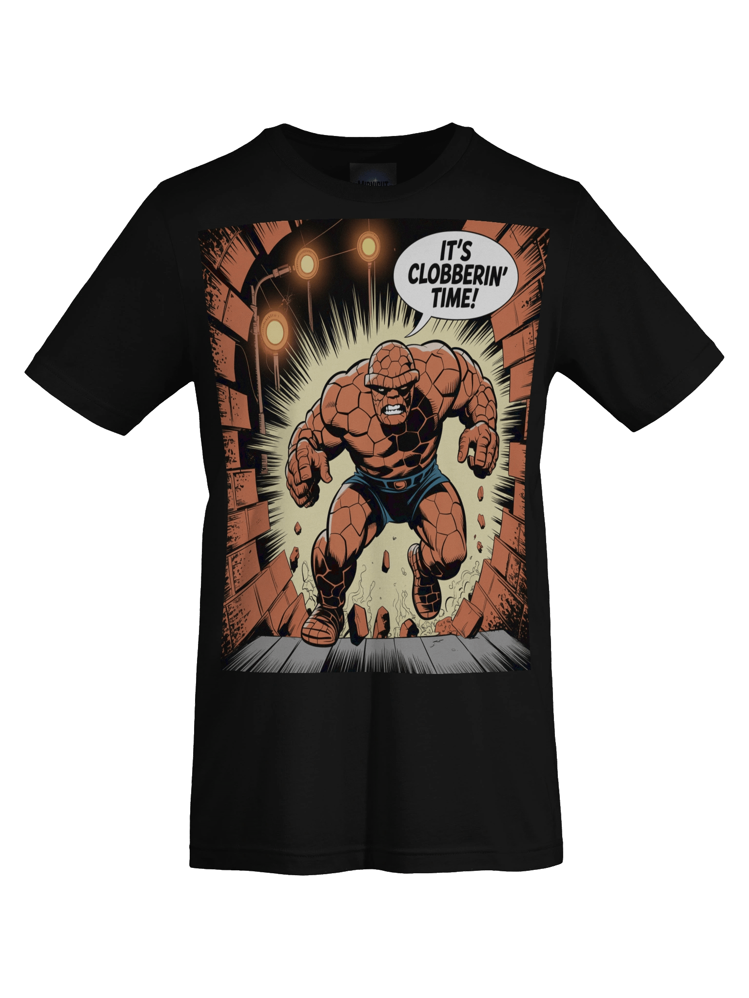 The Thing Clobberin' Time Supersoft T-Shirt – Ever-Lovin' Blue-Eyed Rampage product image (1)