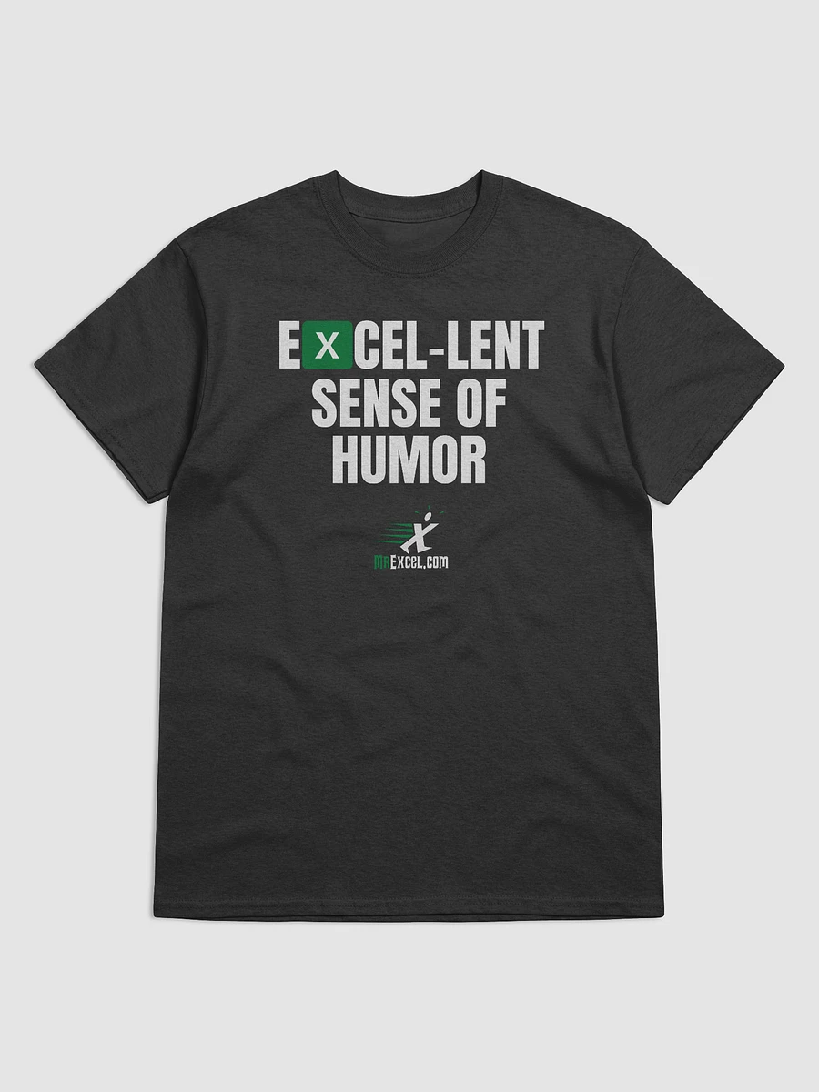 EXCEL-lent Sense of Humor - Black T-Shirt product image (2)