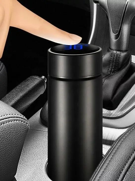 SMART THERMOS VACUUM FLASK STAINLESS STEEL WATER BOTTLE WITH TEMPERATURE DISPLAY product image (2)