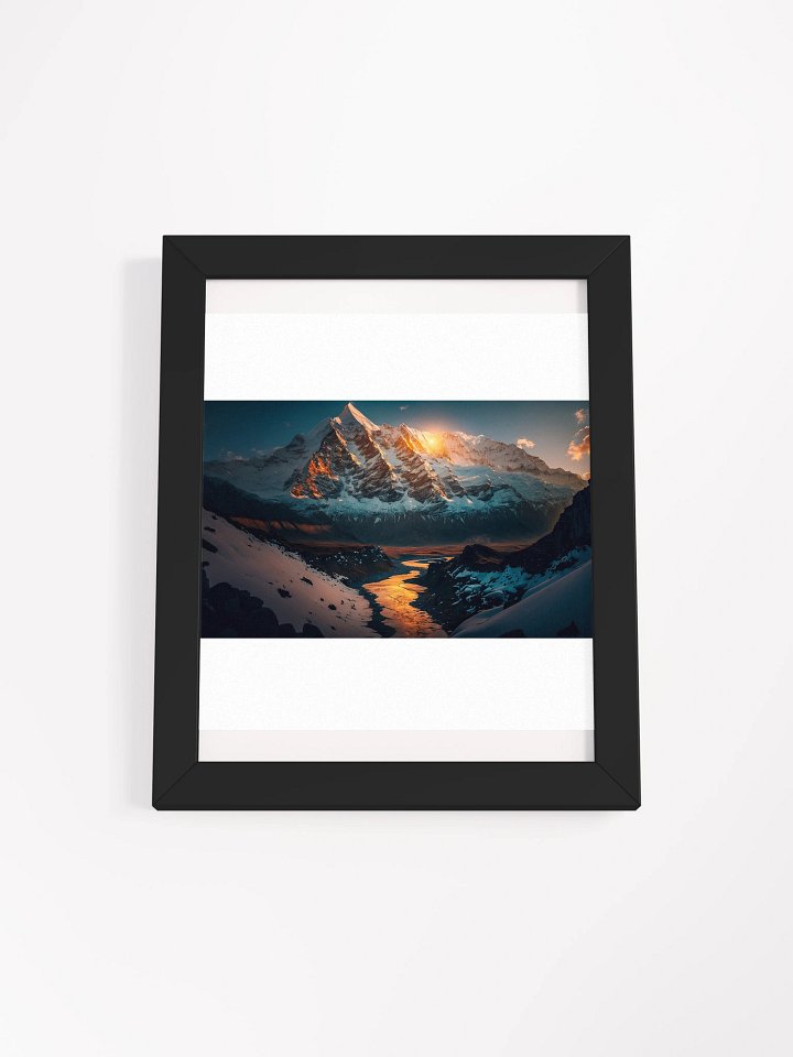 Himalayas Wall Art Framed High-Quality Matte Poster (in) product image (2)