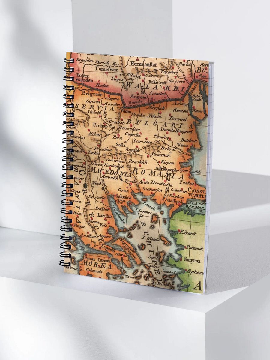Vintage Map Notebook product image (4)