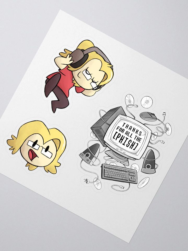 Shadrow Sticker Sheet product image (2)