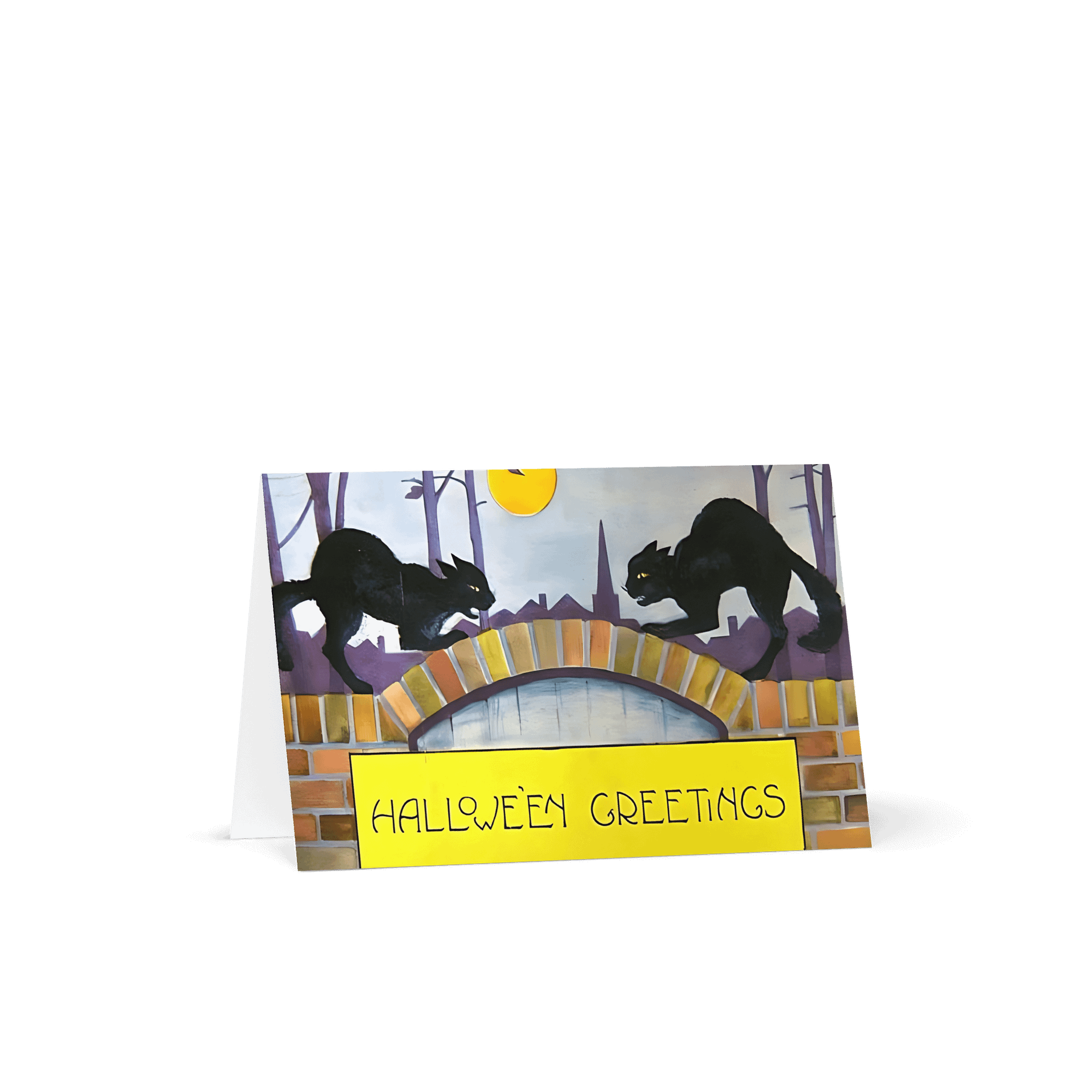 Vintage 1920 Halloween Card product image (2)