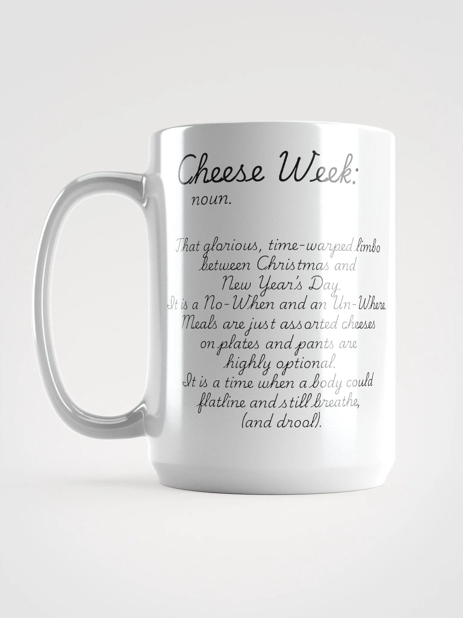 Cheese Week Definition Mug product image (1)