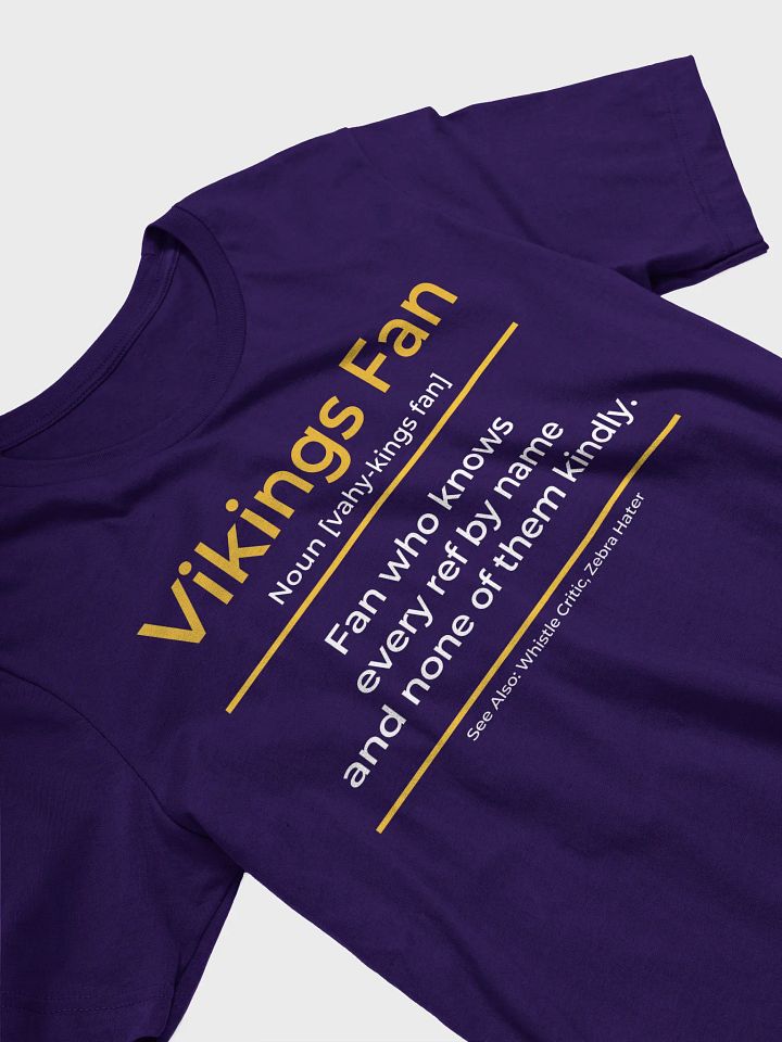 Referee – The Vikings Fan Collection – Unisex T-Shirt product image (1)