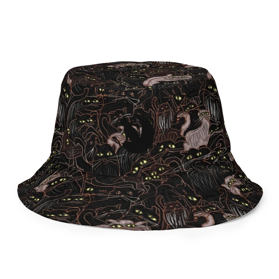 Abstract and Black Cats Bucket Hat product image (3)