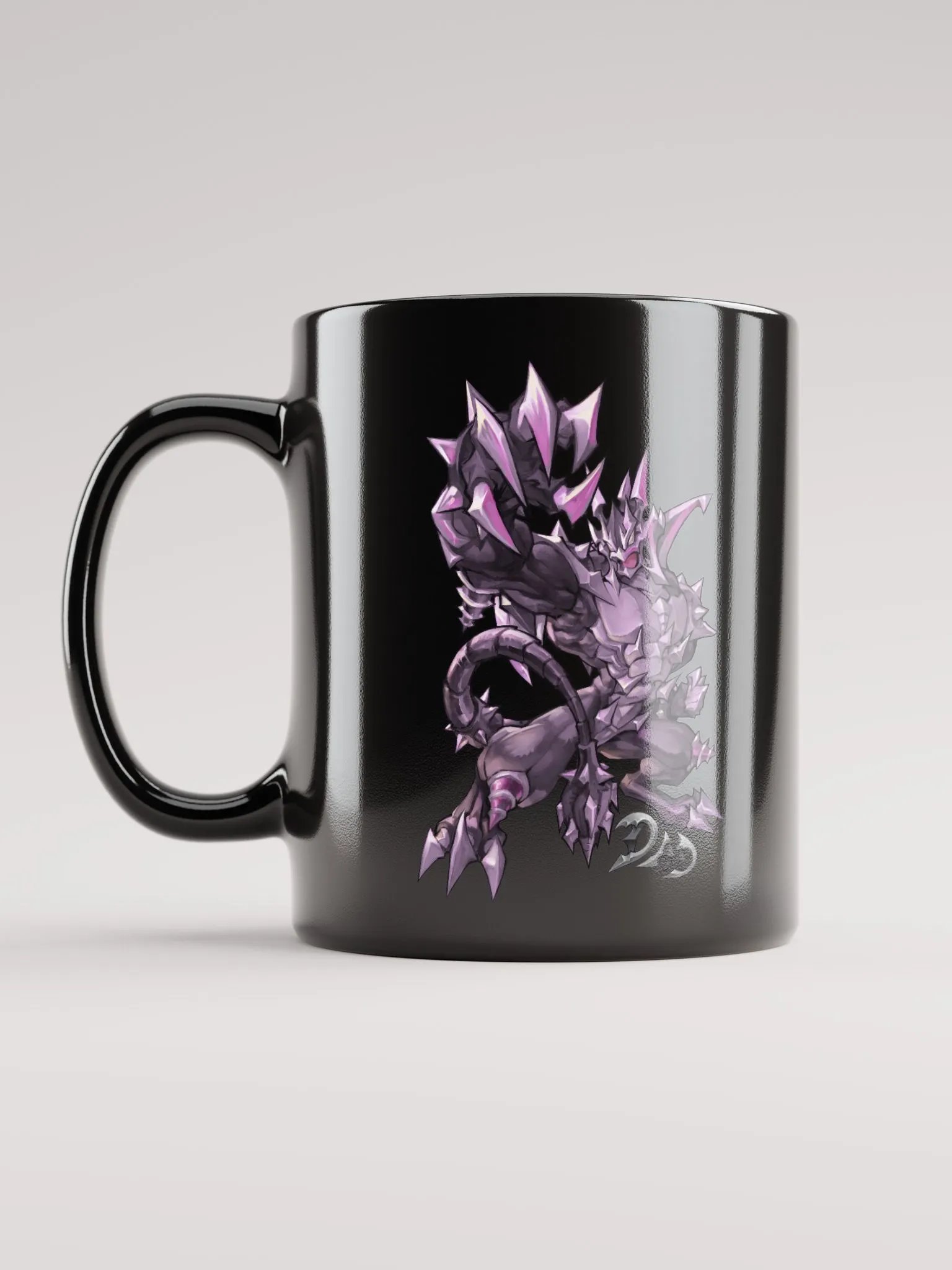 Purple Metal Dragon Mug product image (1)