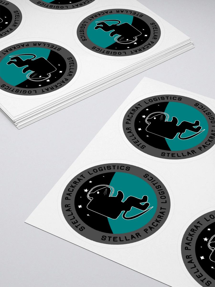 Stellar Packrat Logistics x 4 stickers product image (10)