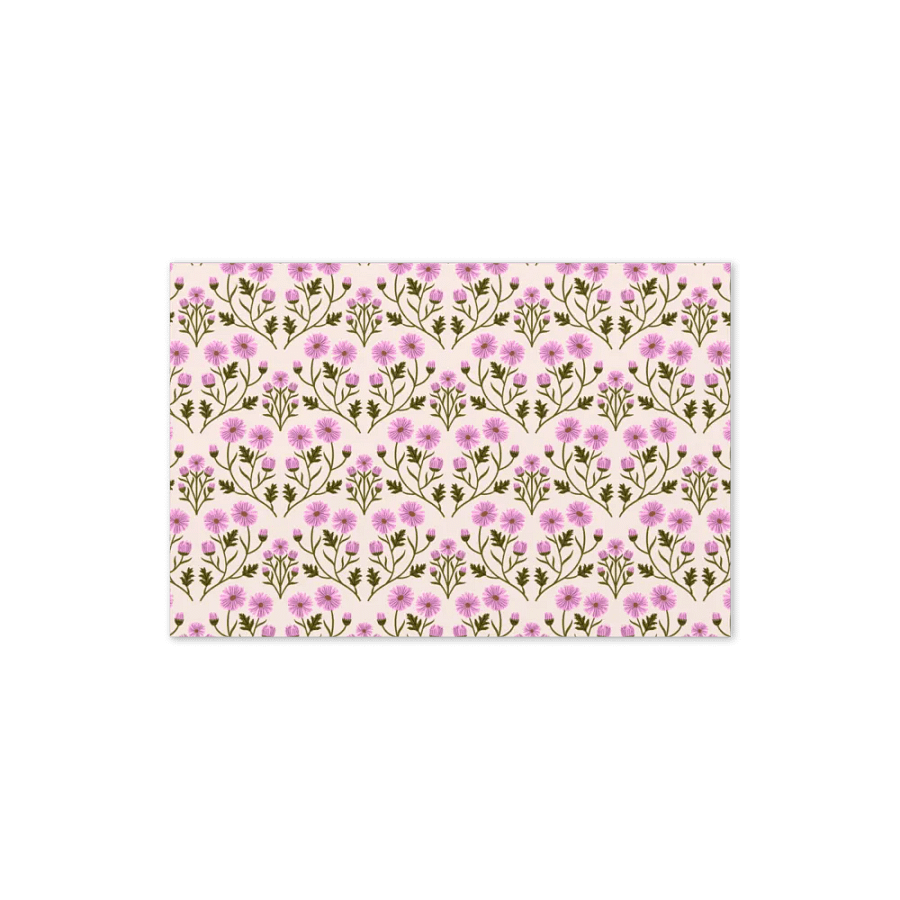 Harmony of Mums - Pink and Green - Greeting Card - Empty Inside product image (11)