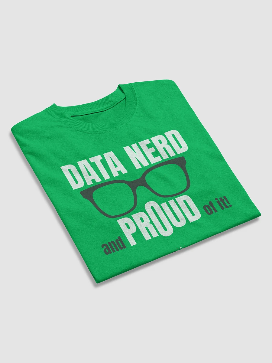 Data Nerd T-Shirt in Green product image (3)