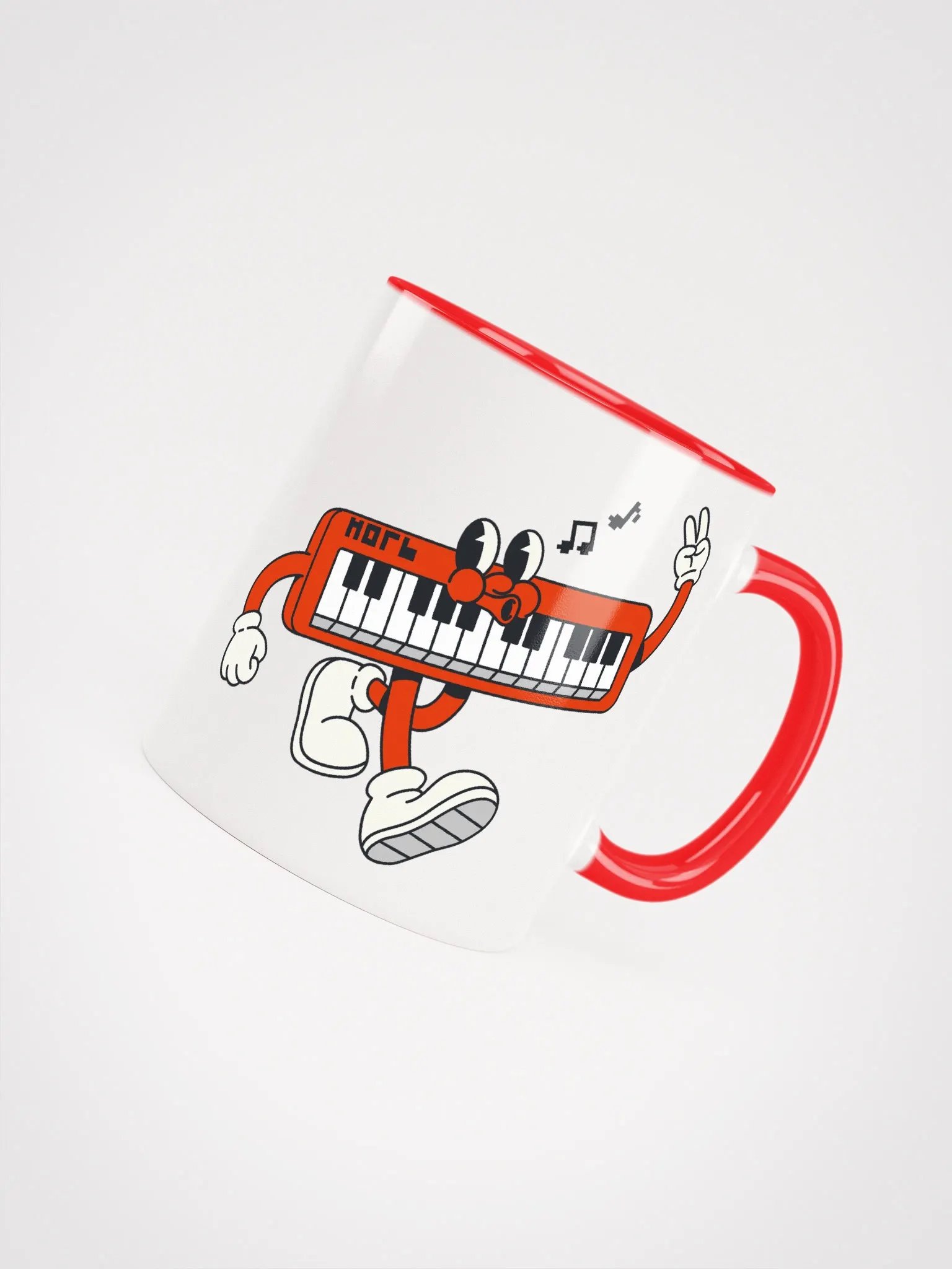 Whistlin' Norbie Coffee Mug (Red) product image (8)