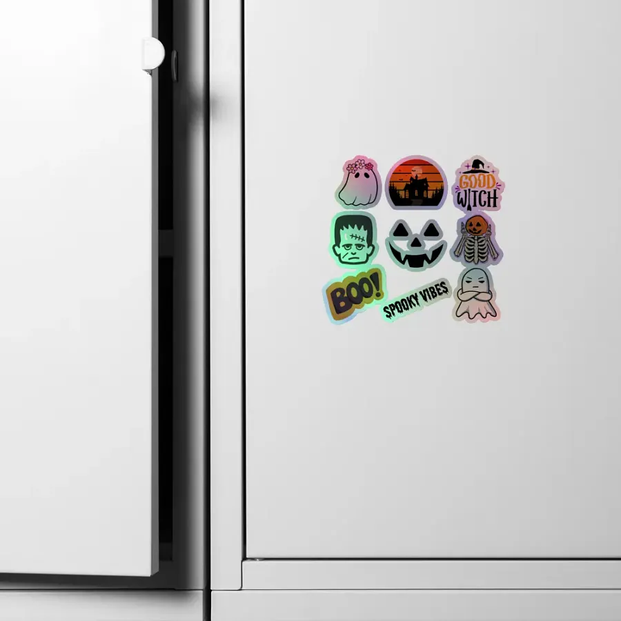 Holographic Halloween Sticker Pack product image (4)