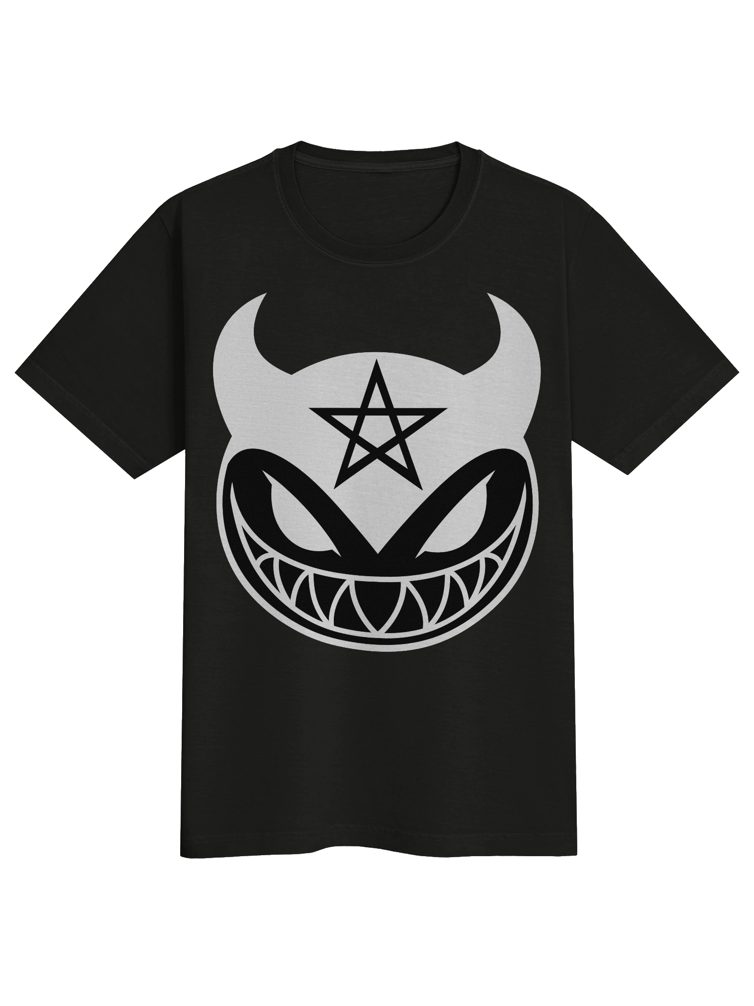 Sinister Grin Pentagram Unisex T-Shirt product image (1)
