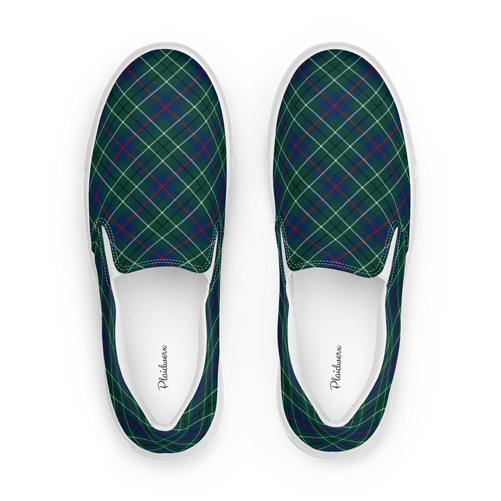 Duncan Tartan Men's Slip-On Shoes product image (1)