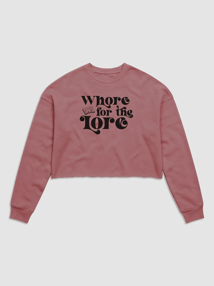 Whore for the Lore Crop Sweatshirt product image (17)