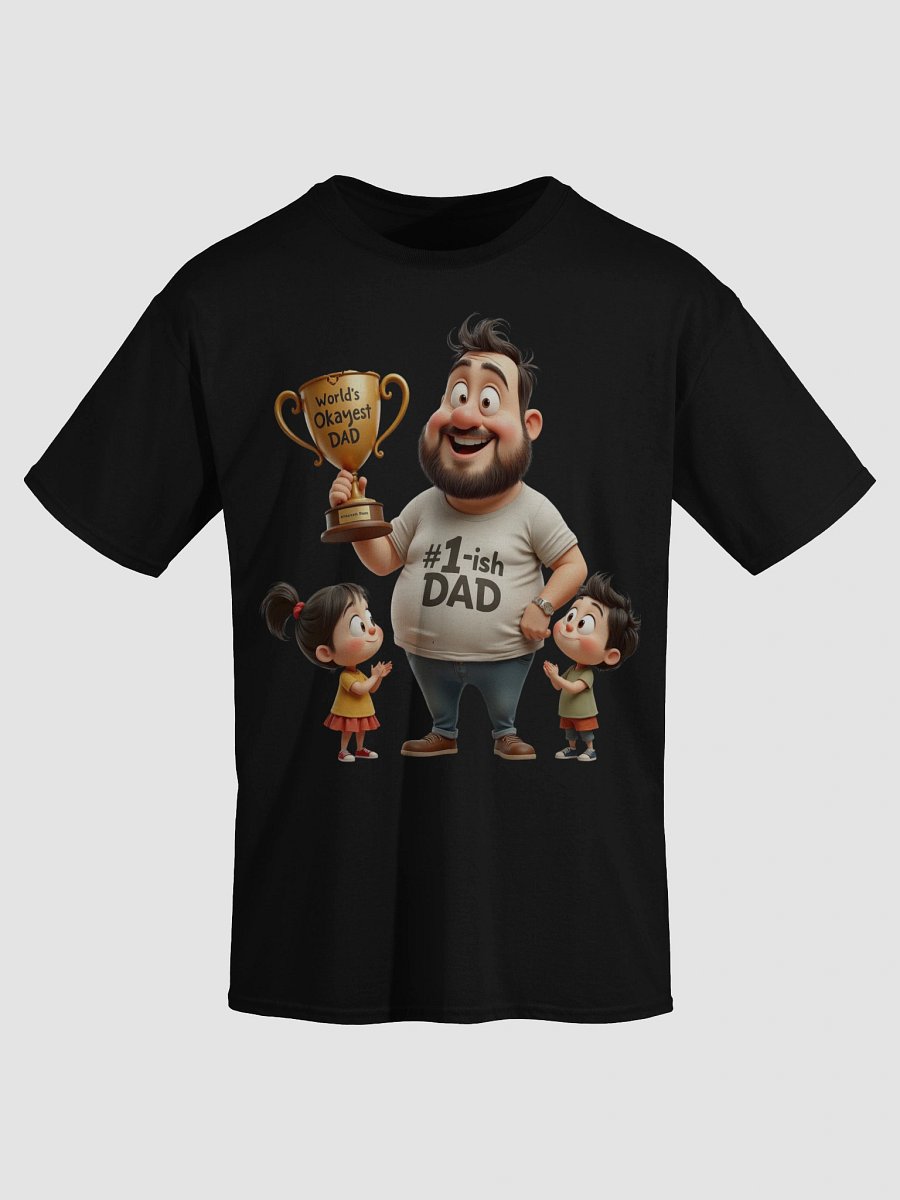 World’s Okayest Dad – Funny Cartoon Father’s Day Design product image (25)