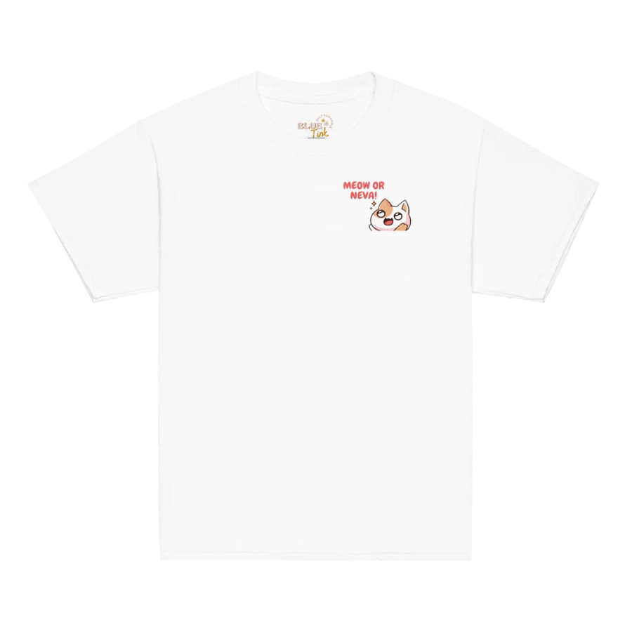 Meow or Neva! Kids' Cat Graphic Tee product image (2)