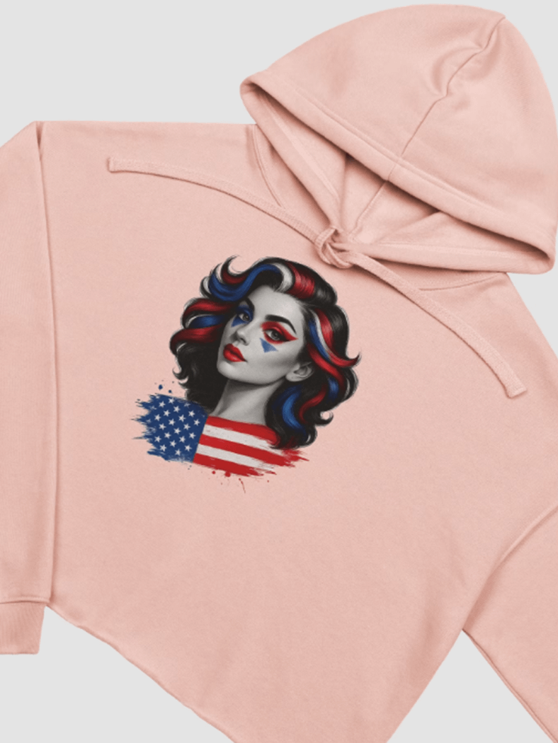 USA Mexico Canada Flag Woman Clipart Bundle PNG | Patriotic Splash Design product image (6)