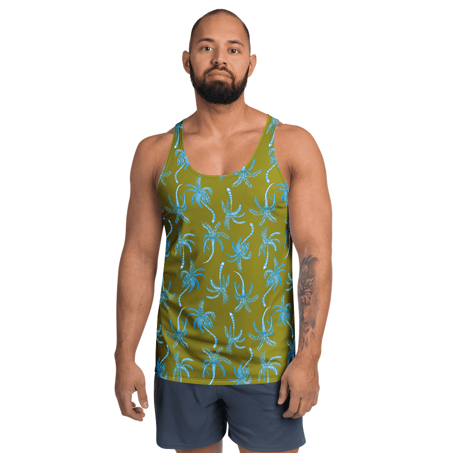 Neon Palmtree | Mens Tank Top product image (4)