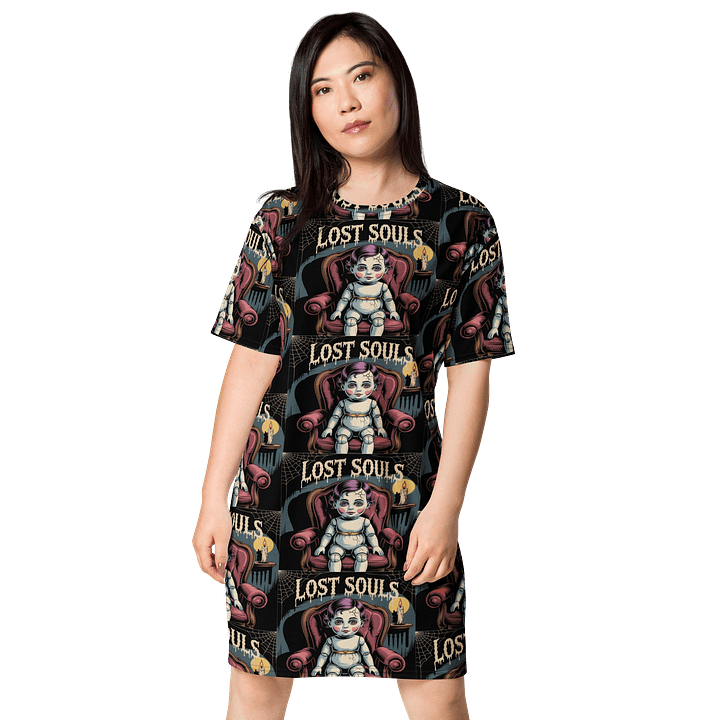 Midnight Veil Designs - Lost Souls All-Over Print T-Shirt Dress product image (1)