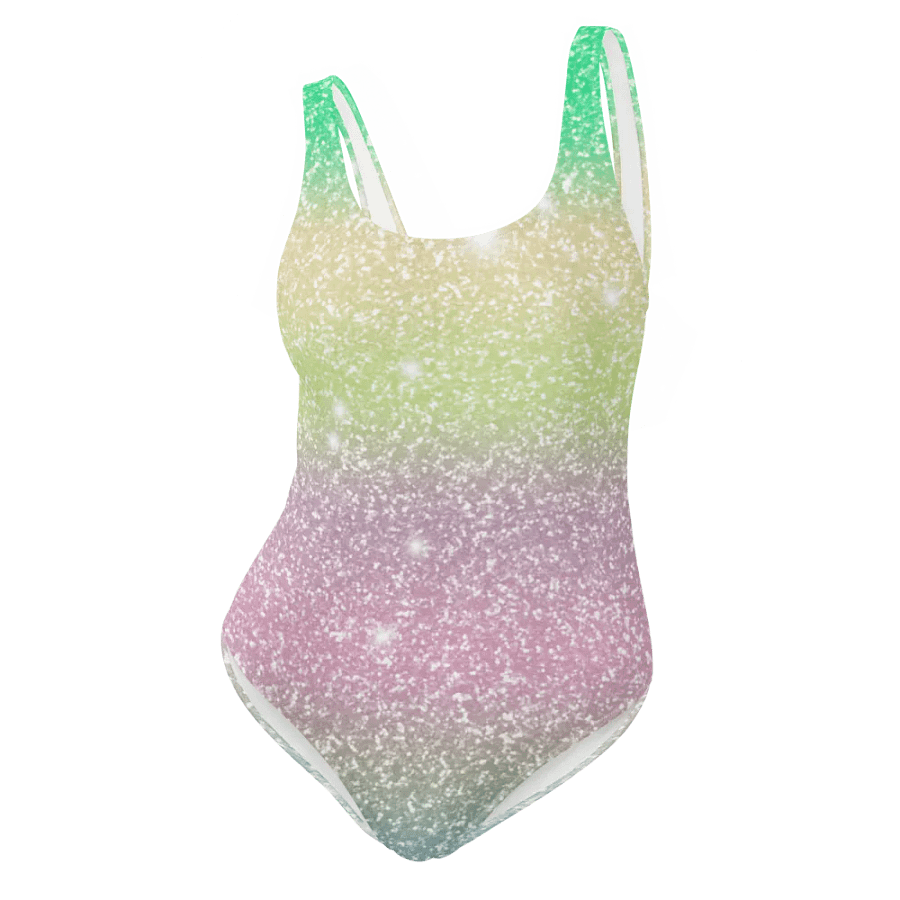 Glitter Unicorn Texture Design One Piece Swimsuit (12) product image (11)
