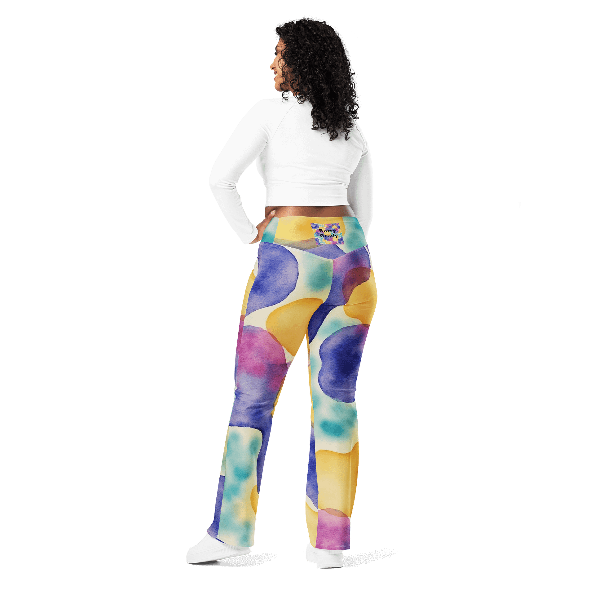 Barry Grady 'Blossom Breeze' Flare Leggings product image (3)