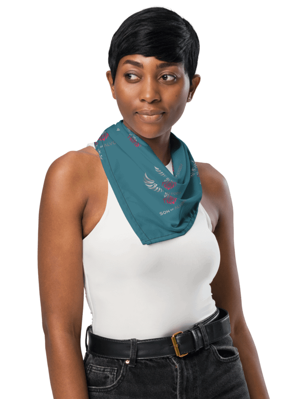 Son of Alvoda Teal Bandana product image (2)