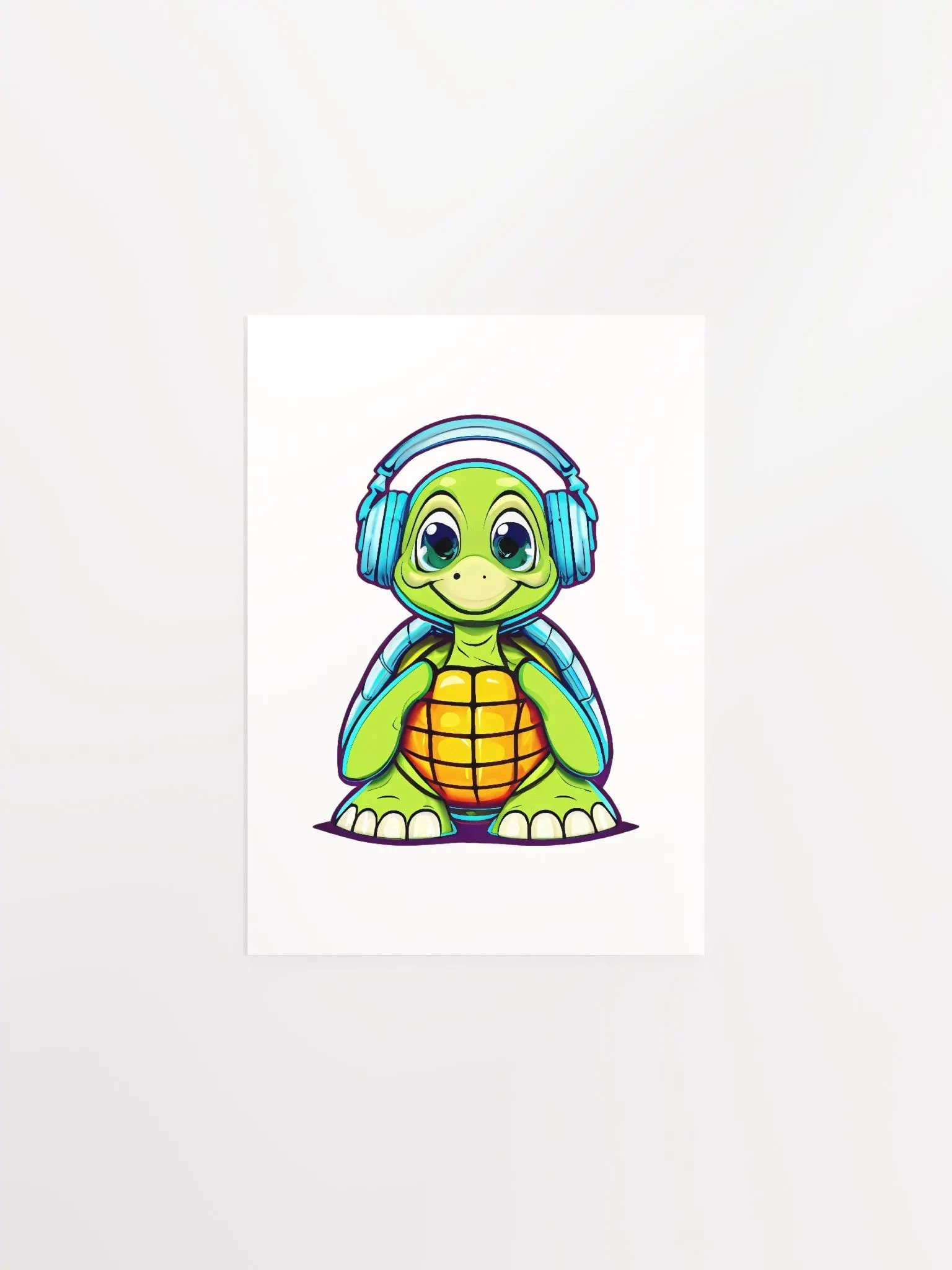 Music Turtle Poster product image (1)