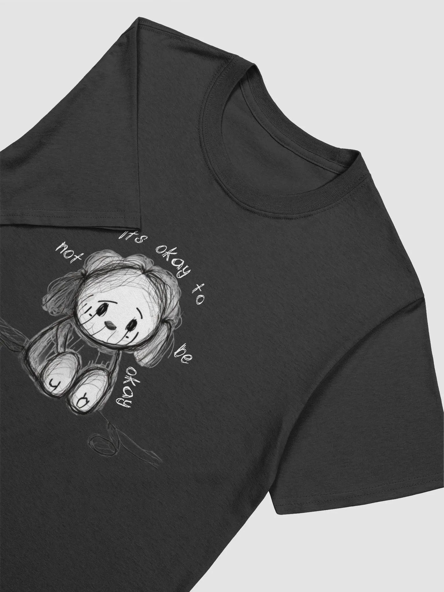 It's okay Tshirt product image (3)