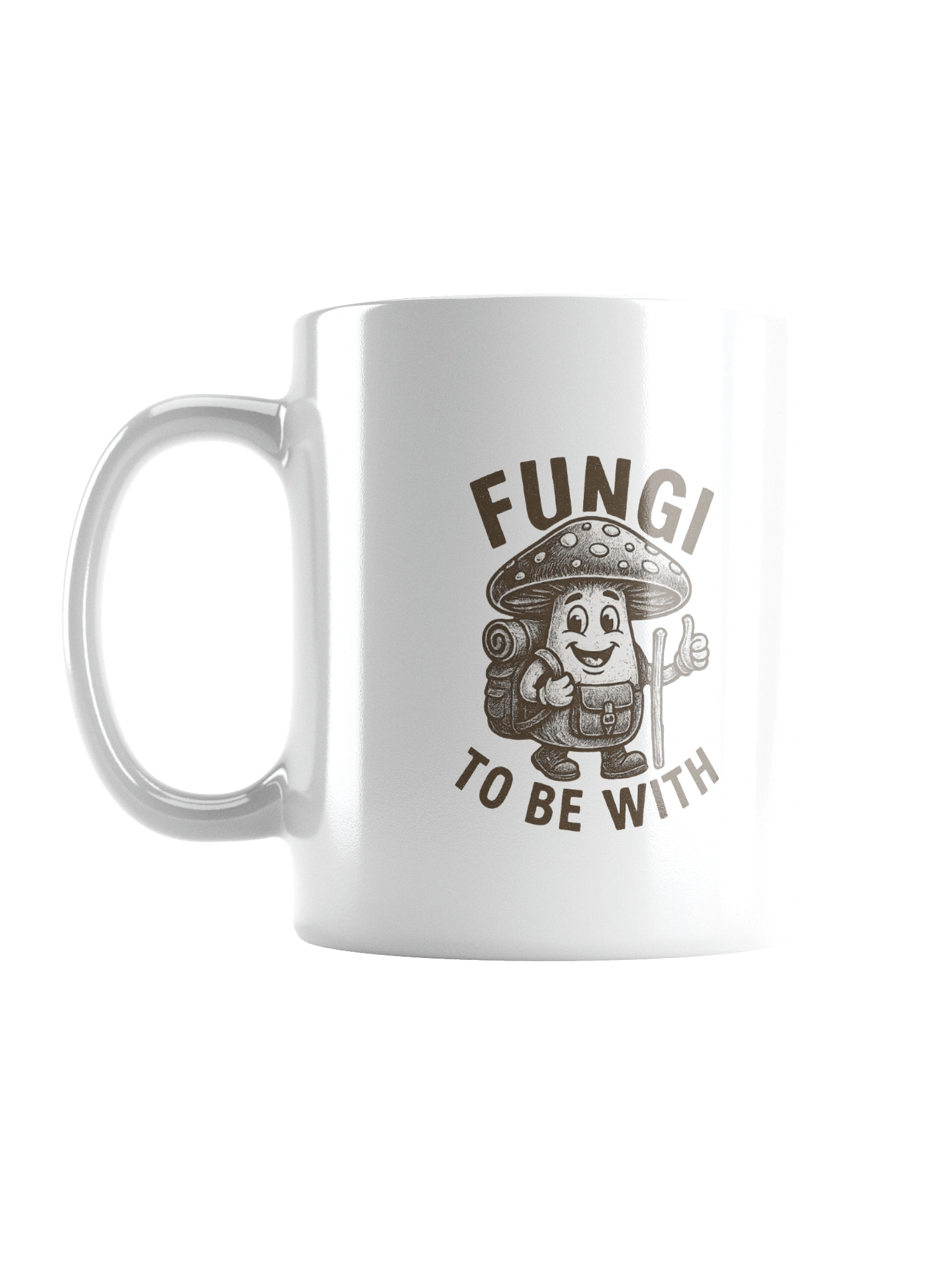 Fungi To Be With Mug- Funny Mushroom Foraging Mug Gift for Mushroom Foraging Lovers and Hobbyists product image (2)