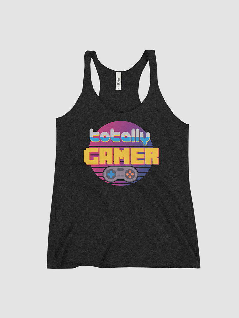 totally Gamer ~Bella and Canvas Ladies Triblend Racerback Tank