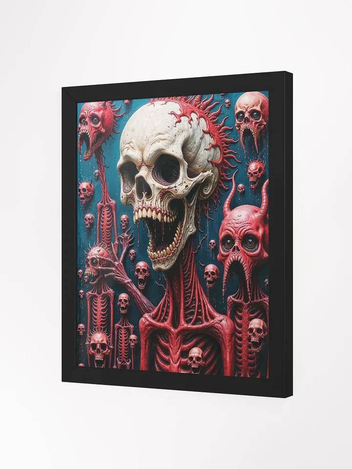 Macabre Mosaic Framed Print product image (7)