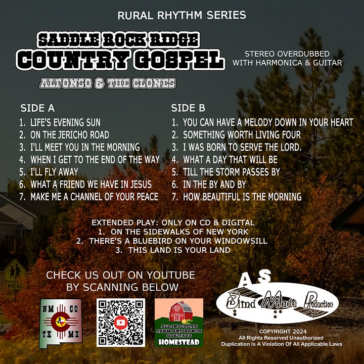 SADDLE ROCK RIDGE COUNTRY GOSPEL - MP3 ALBUM product image (2)