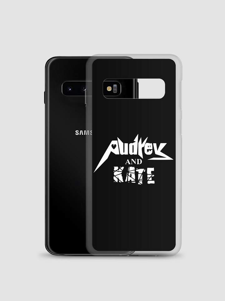 Audrey and Kate Official Square White Logo Samsung Case product image (2)