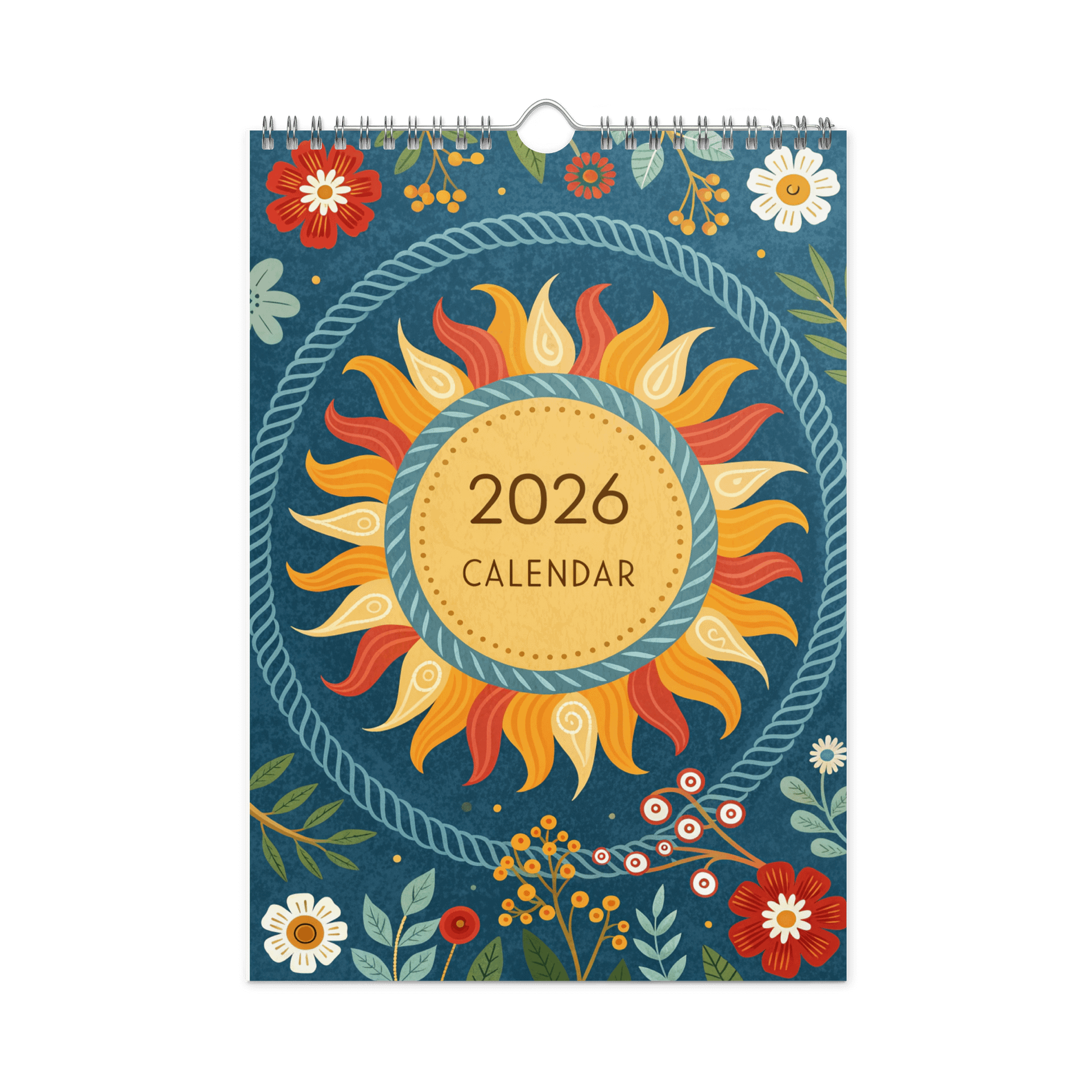 FOLK ART WALL CALENDAR 2026 product image (3)