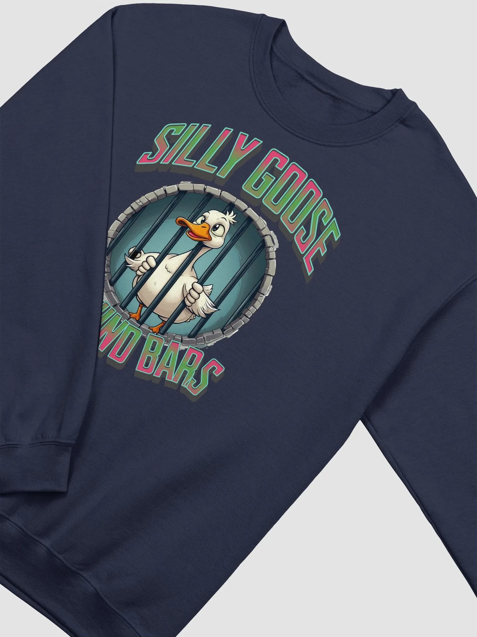 Silly Goose Behind Bars Crewneck product image (14)