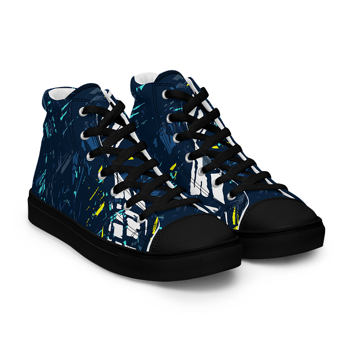 Waterblue | Men's High Top Sneaker product image (1)