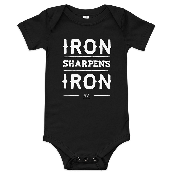 Iron Sharpens Iron Onesie product image (1)